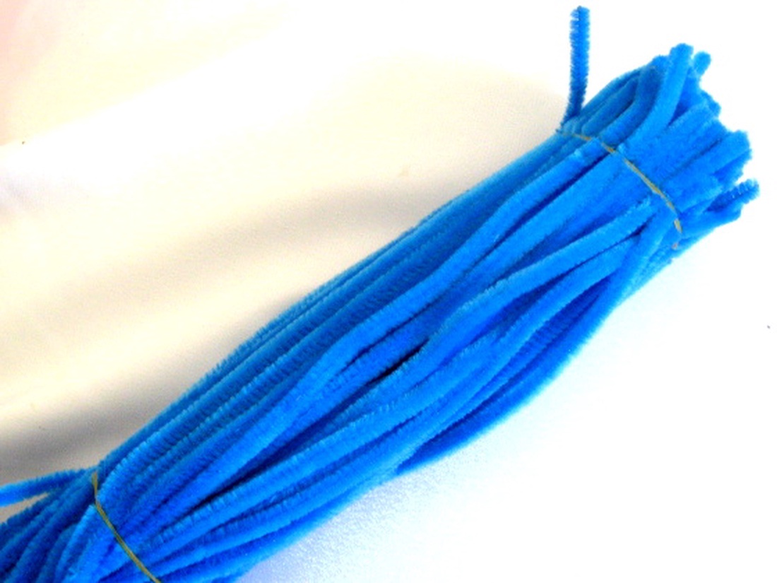 Sarma plusata culoare albastru  51877 - casă & stil de viață - decorațiuni de casă - decorațiuni de masă și rafturi - copaci din mărgele și sârmă - Artynos.ro