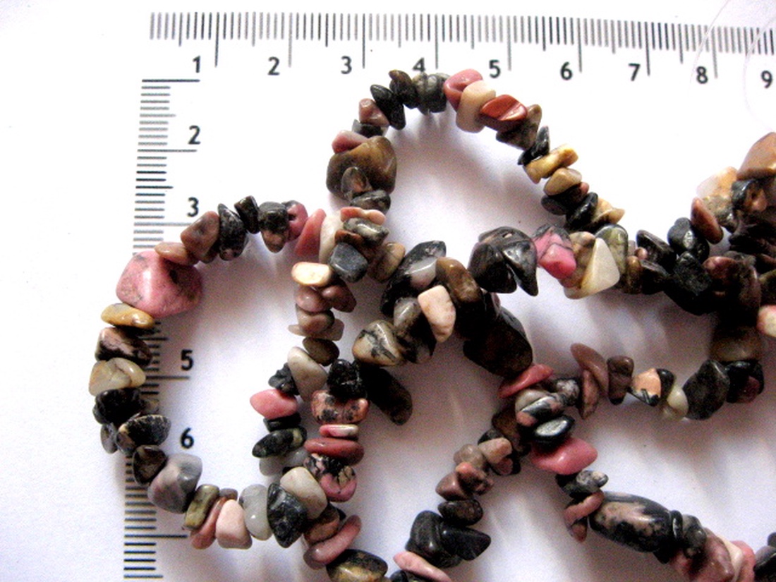 Chipsuri rodonit 51746 - accessorii și unelte - mărgea, componente de bijuterii - piatră prețioasă - Artynos.ro