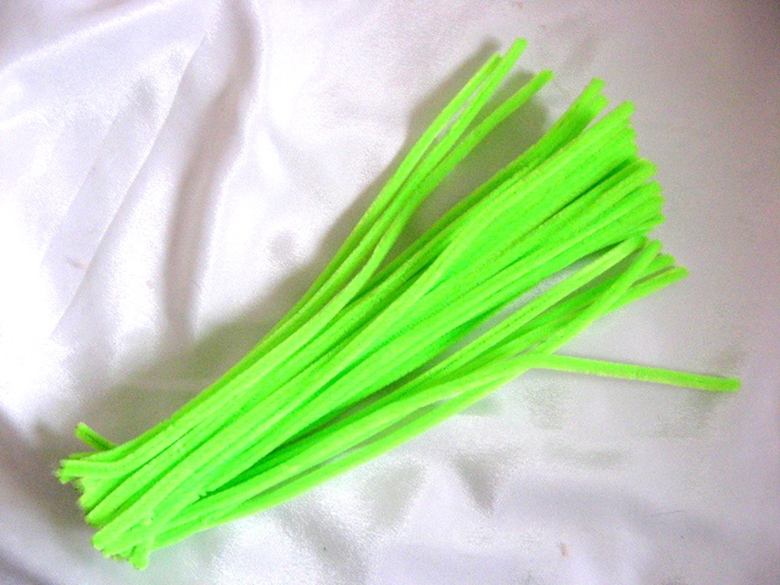 Sarma plusata verde  deschis 51654 - accessorii și unelte - mărgea, componente de bijuterii - sârmă - Artynos.ro