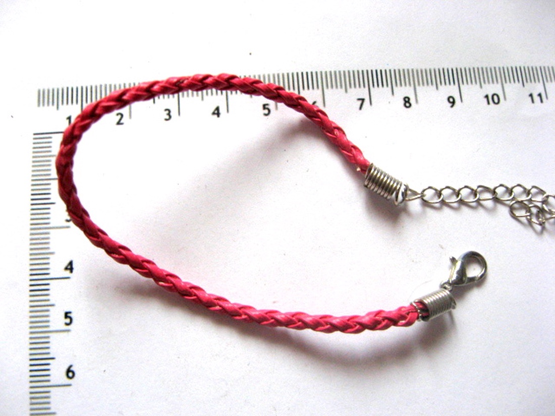 baza bratara roz inchis  ciclam 52100 - accessorii și unelte - accesorii pentru bijuterii - Artynos.ro