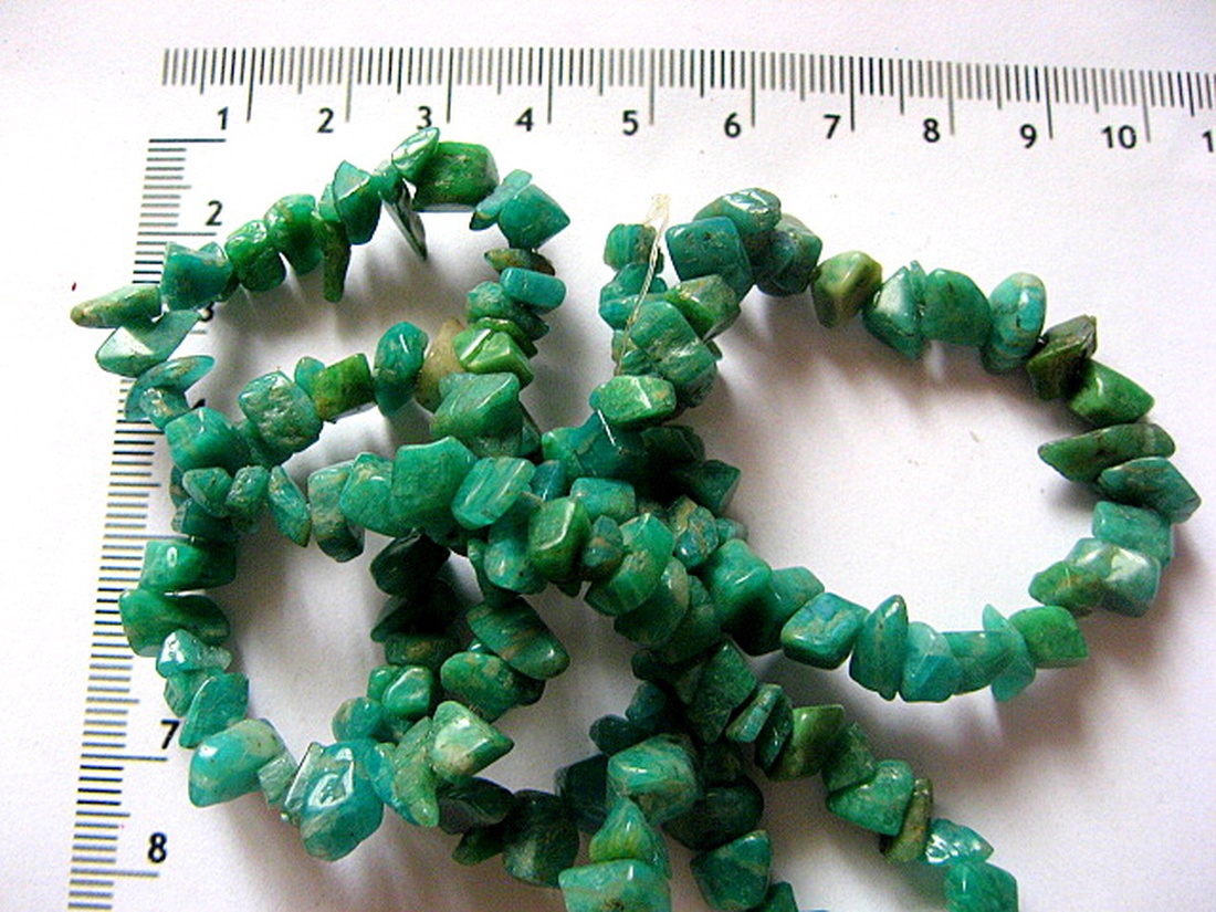 Amazonite chipsuri 52085 - accessorii și unelte - mărgea, componente de bijuterii - piatră prețioasă - Artynos.ro