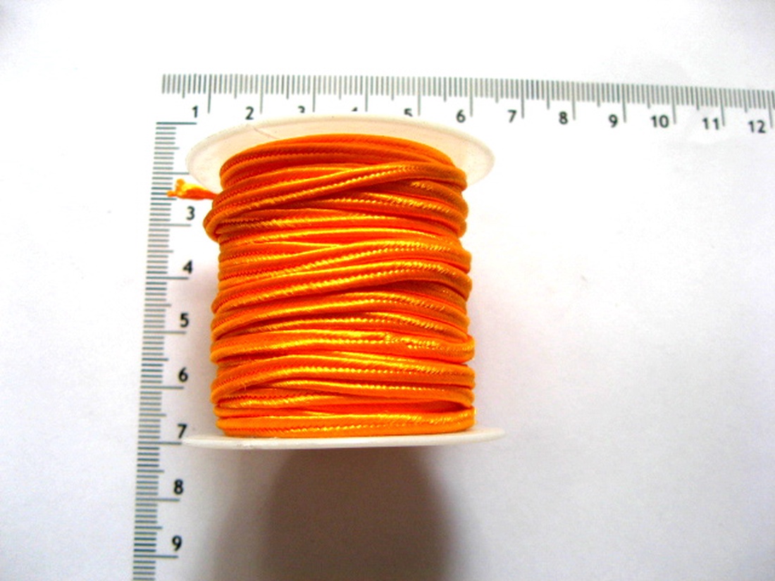 Snur Soutachee portocaliu 52221 - accessorii și unelte - material de împachetare - șnur - Artynos.ro
