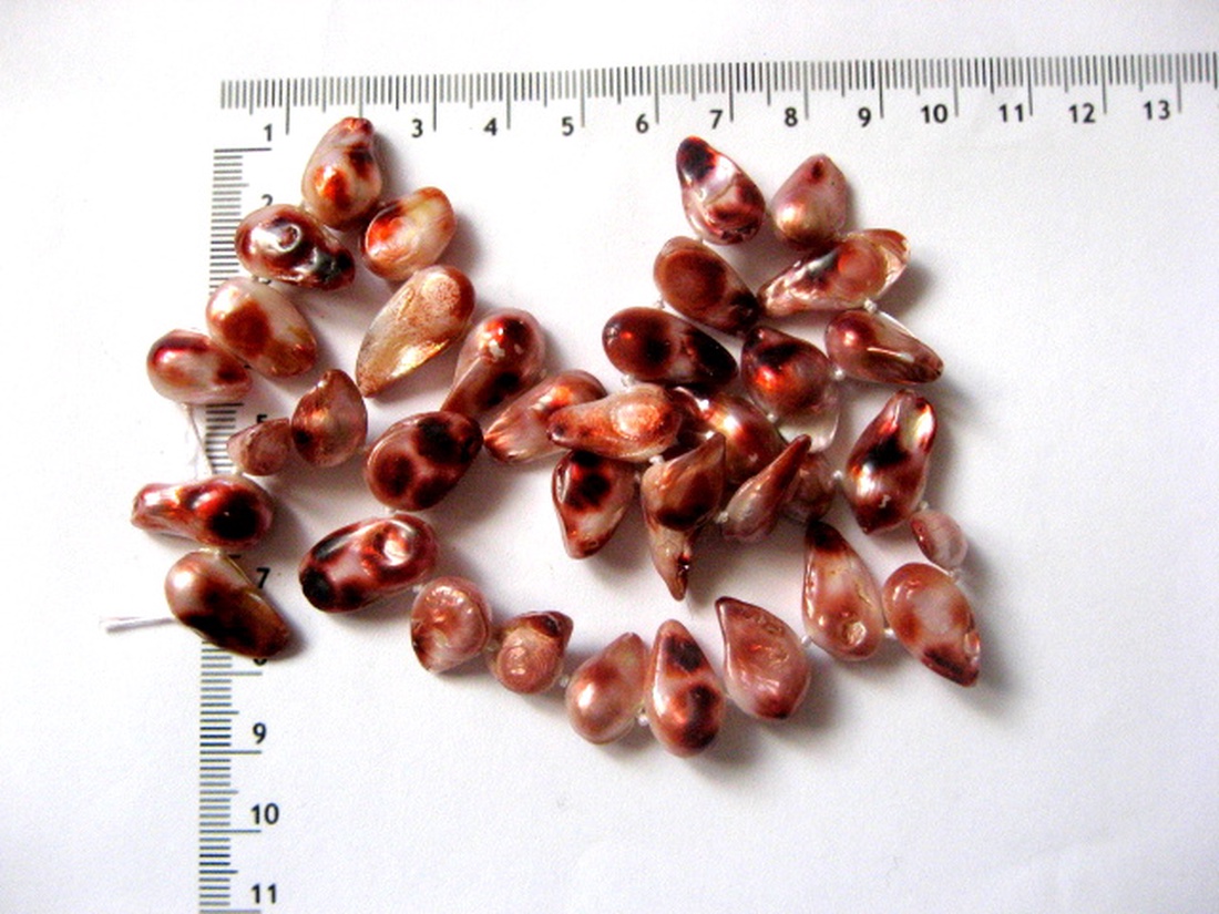 Sirag perle naturale neregulate 51819 - accessorii și unelte - mărgea, componente de bijuterii - perlă adevărată - Artynos.ro