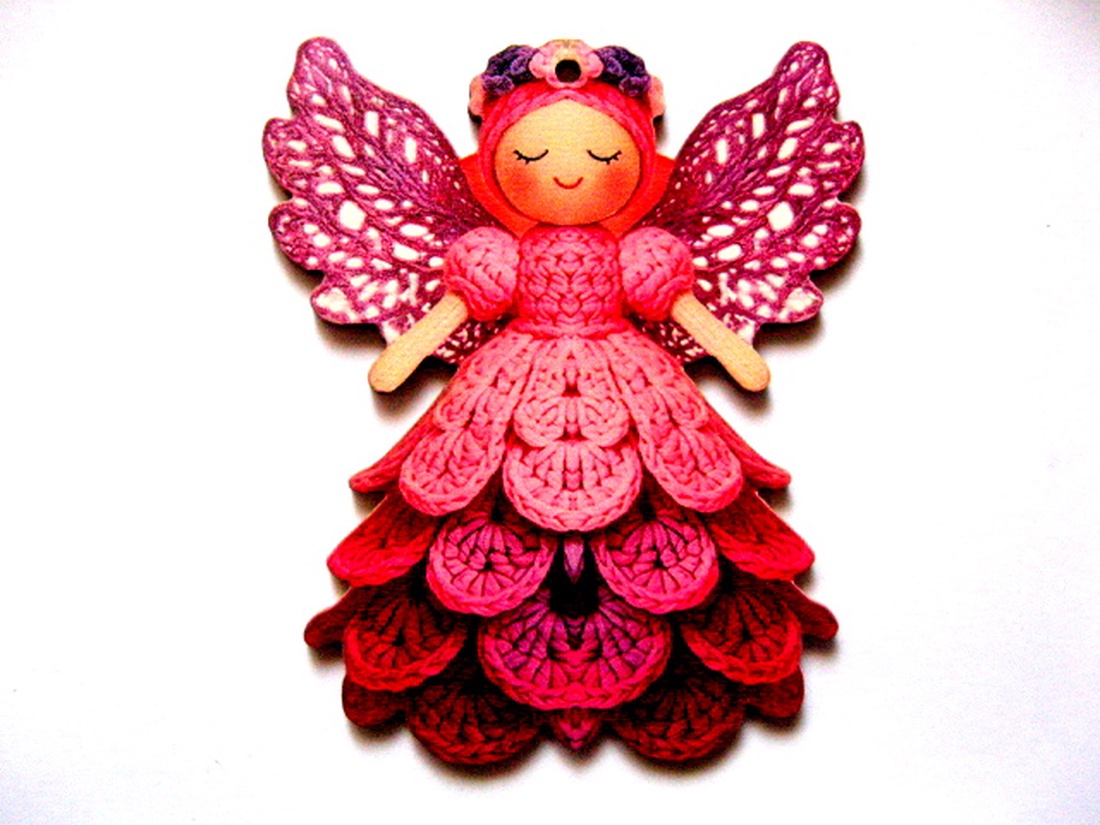 figurine lemn cu ingeras 51020 - accessorii și unelte - accesorii decorative - figurine - Artynos.ro