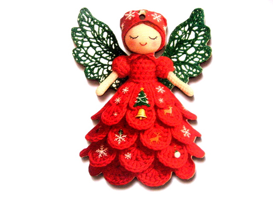 figurine lemn cu ingeras 51019 - accessorii și unelte - accesorii decorative - figurine - Artynos.ro