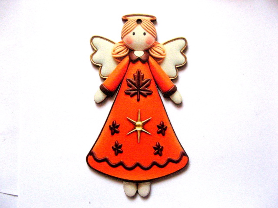 figurine lemn cu ingeras 51015 - accessorii și unelte - accesorii decorative - figurine - Artynos.ro