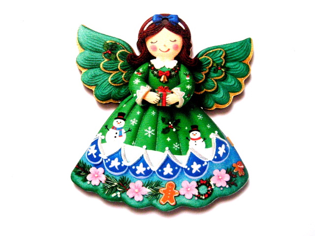 figurine lemn cu ingeras 51003 - accessorii și unelte - accesorii decorative - figurine - Artynos.ro