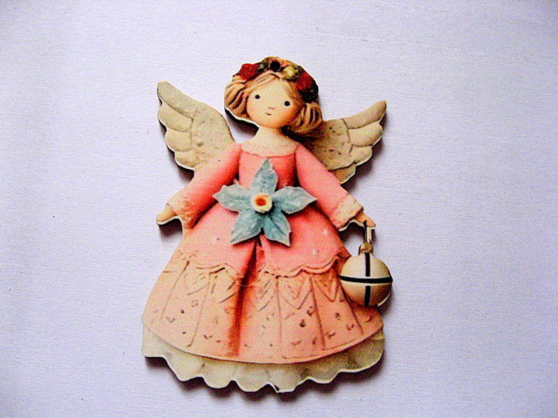 figurine lemn cu ingeras 51081 - accessorii și unelte - accesorii decorative - figurine - Artynos.ro
