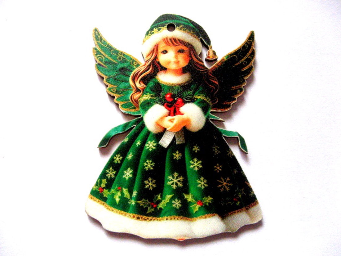 figurine lemn cu ingeras 51094 - accessorii și unelte - accesorii decorative - figurine - Artynos.ro