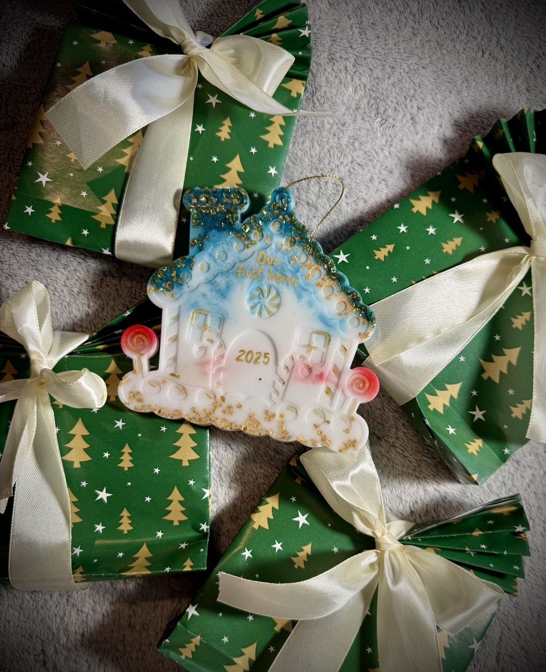 Căsuța Carciun - crăciun - decorațiuni de crăciun de casă - căsuțe decorative de crăciun - Artynos.ro