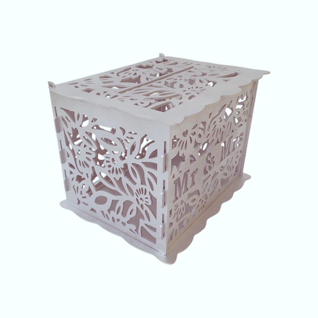 Cutie pentru plicuri de bani pentru nunta, argintiu, 30x24x22.5CM - accesorii nuntă - amintiri și cadouri de nuntă - cutie dar nuntă - Artynos.ro Cutie pentru plicuri de bani pentru nunta, argintiu, 30x24x22.5CM - accesorii nuntă - amintiri și cadouri de nuntă - cutie dar nuntă - Artynos.ro