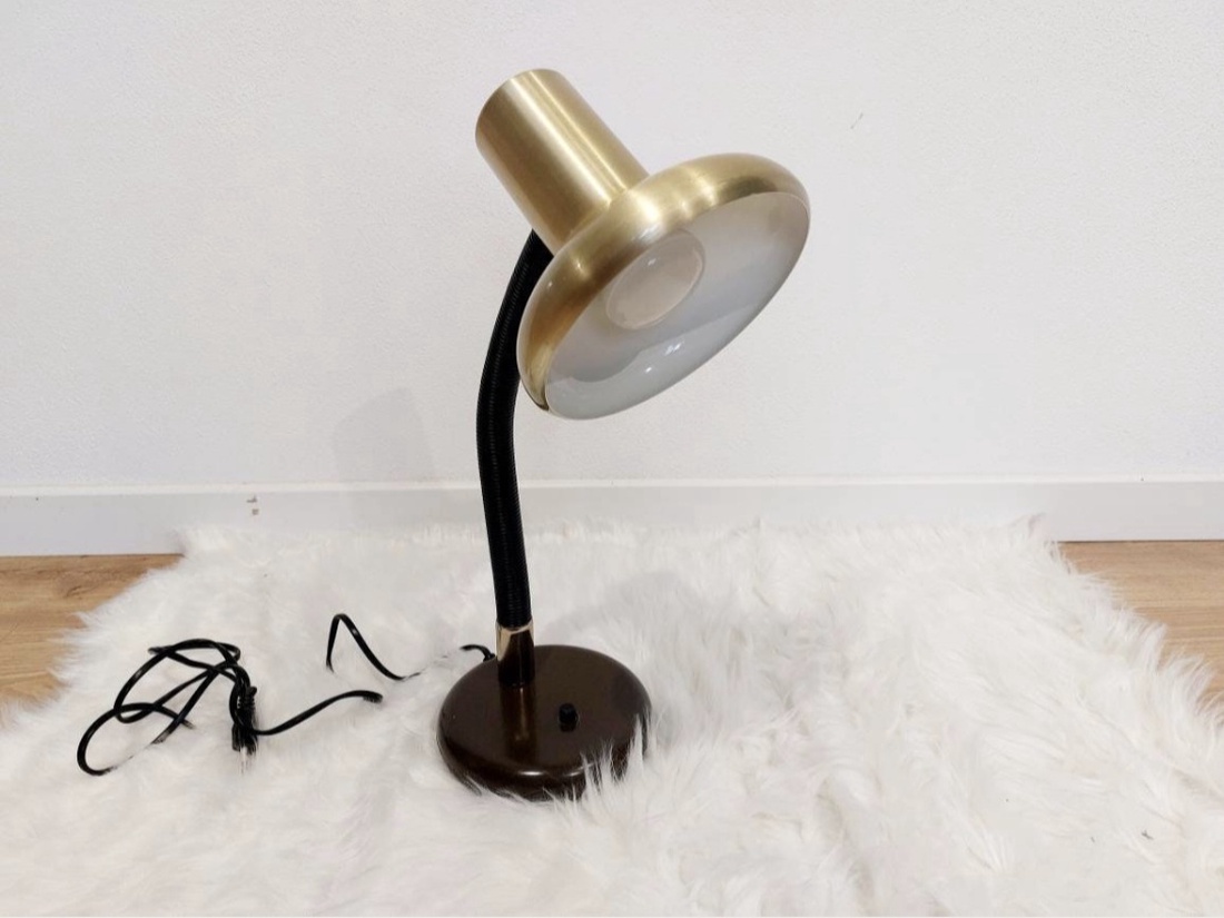 Lampa de birou cu abajur de alama - casă & stil de viață - lămpi și corpuri de iluminat - lampă de masă - Artynos.ro