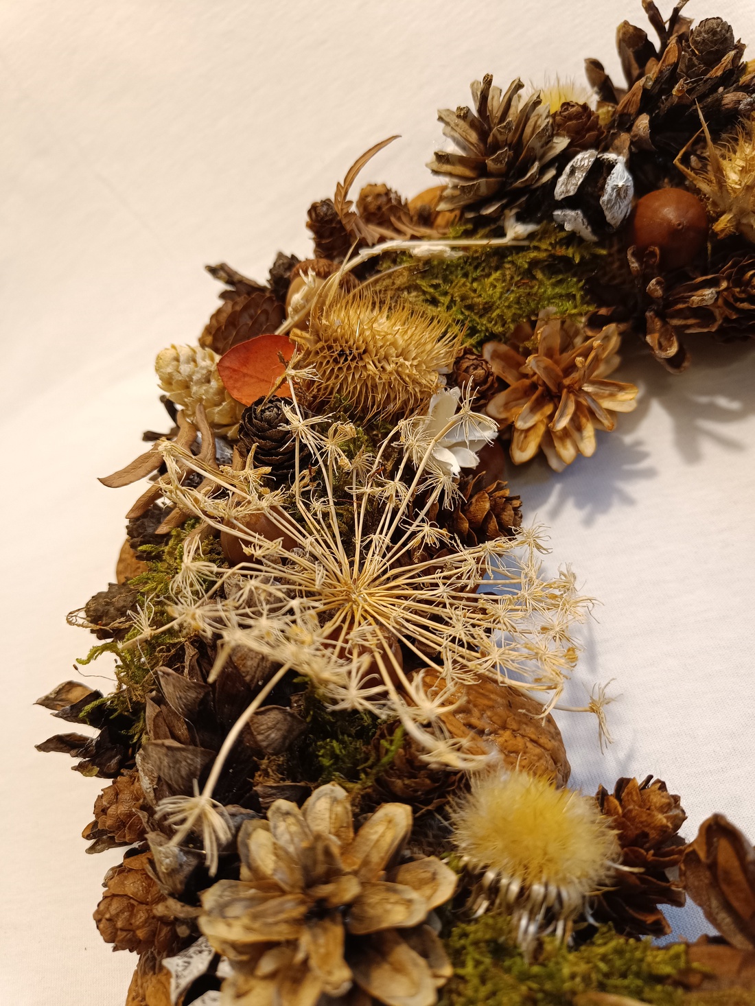 Coronita Craciun/Advent - crăciun - decorațiuni de advent - coroniță advent - Artynos.ro