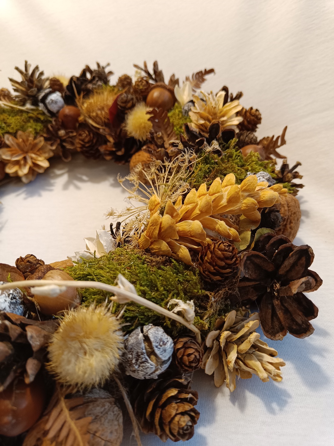 Coronita Craciun/Advent - crăciun - decorațiuni de advent - coroniță advent - Artynos.ro