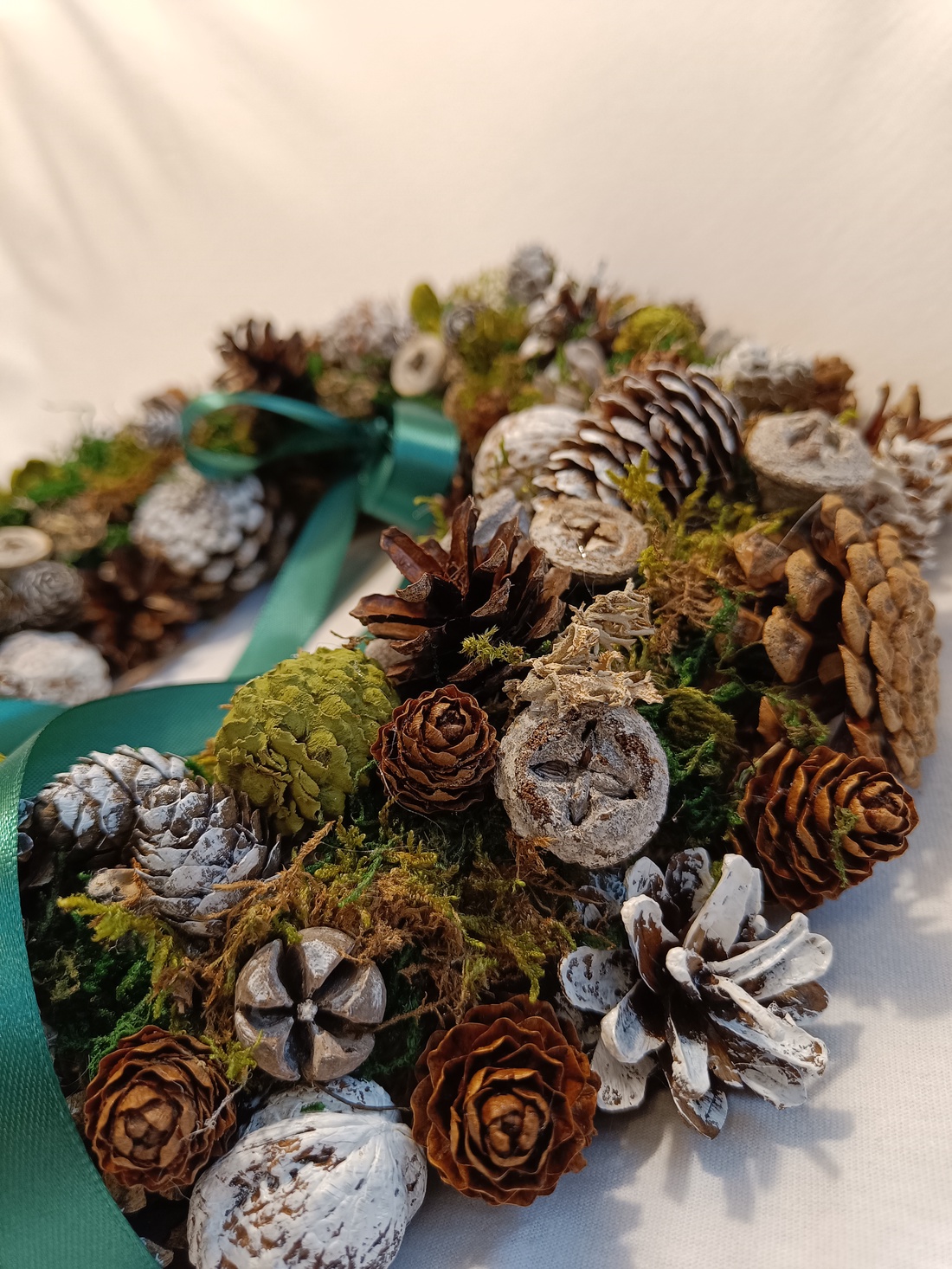 Coronita Craciun/Advent - crăciun - decorațiuni de advent - coroniță advent - Artynos.ro