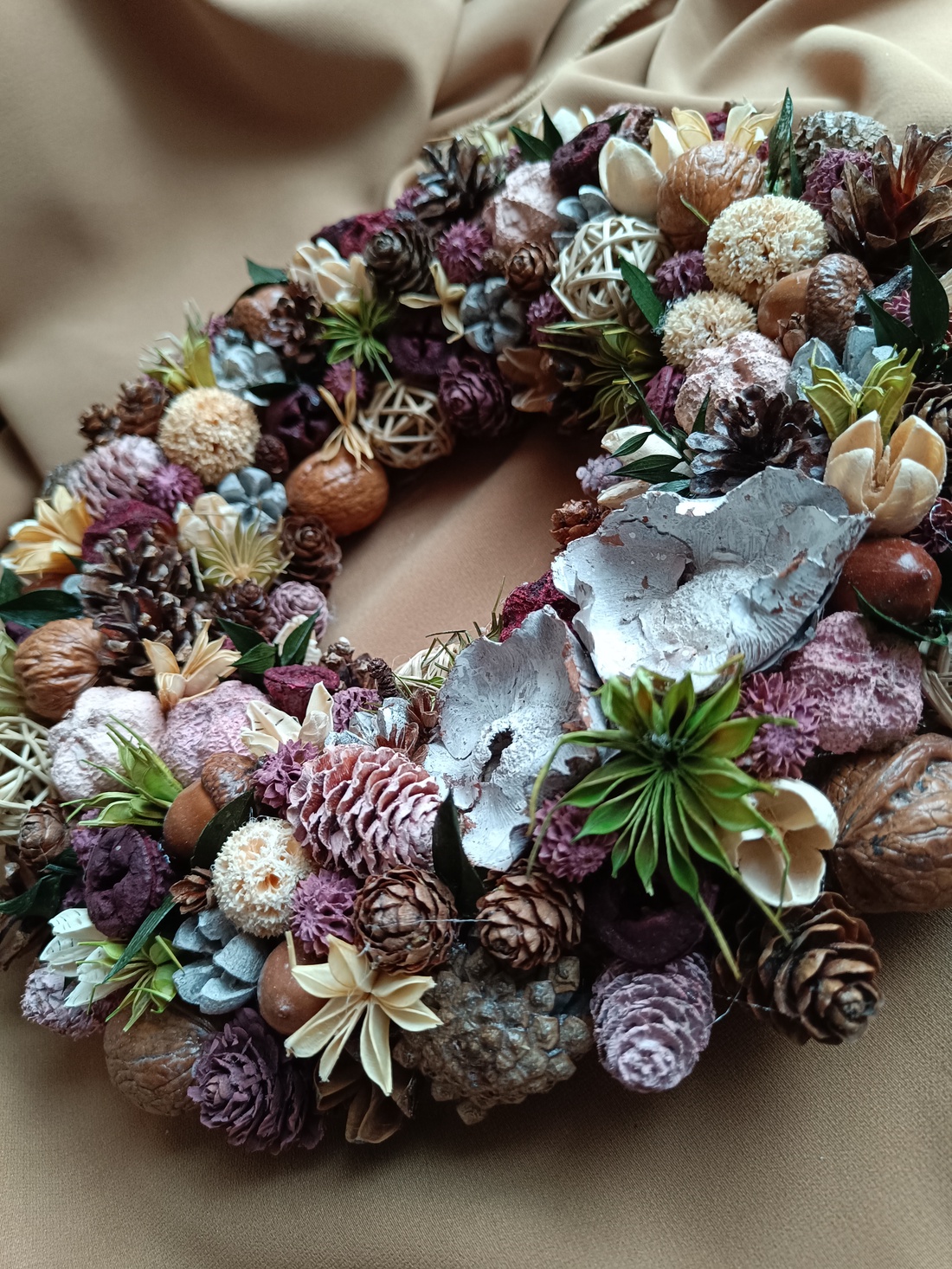 Coronita Craciun/Advent - crăciun - decorațiuni de crăciun de casă - decorațiuni pentru ușă de crăciun - Artynos.ro