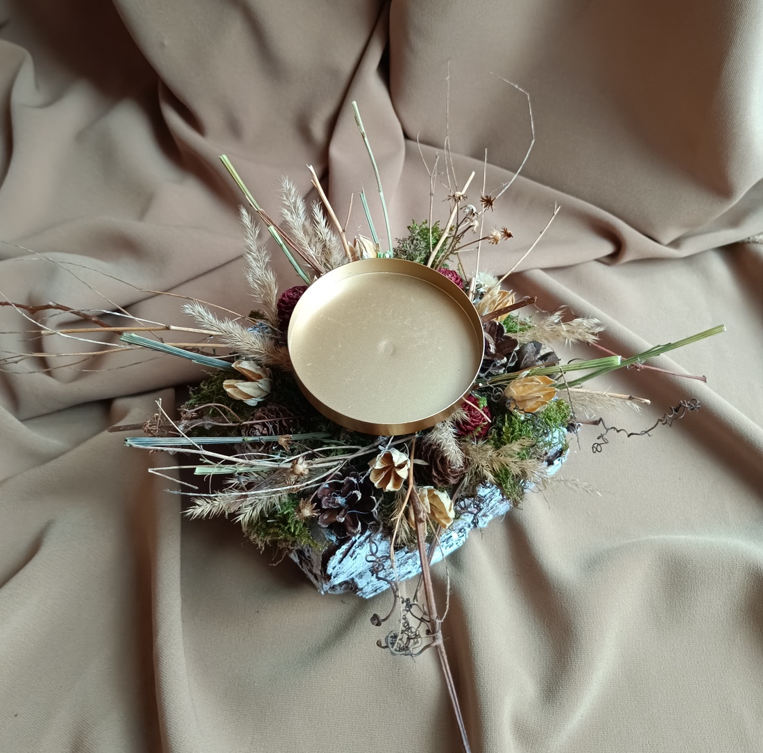 Lumanare Craciun - crăciun - decorațiuni de crăciun de casă - decor pentru masă de crăciun - Artynos.ro