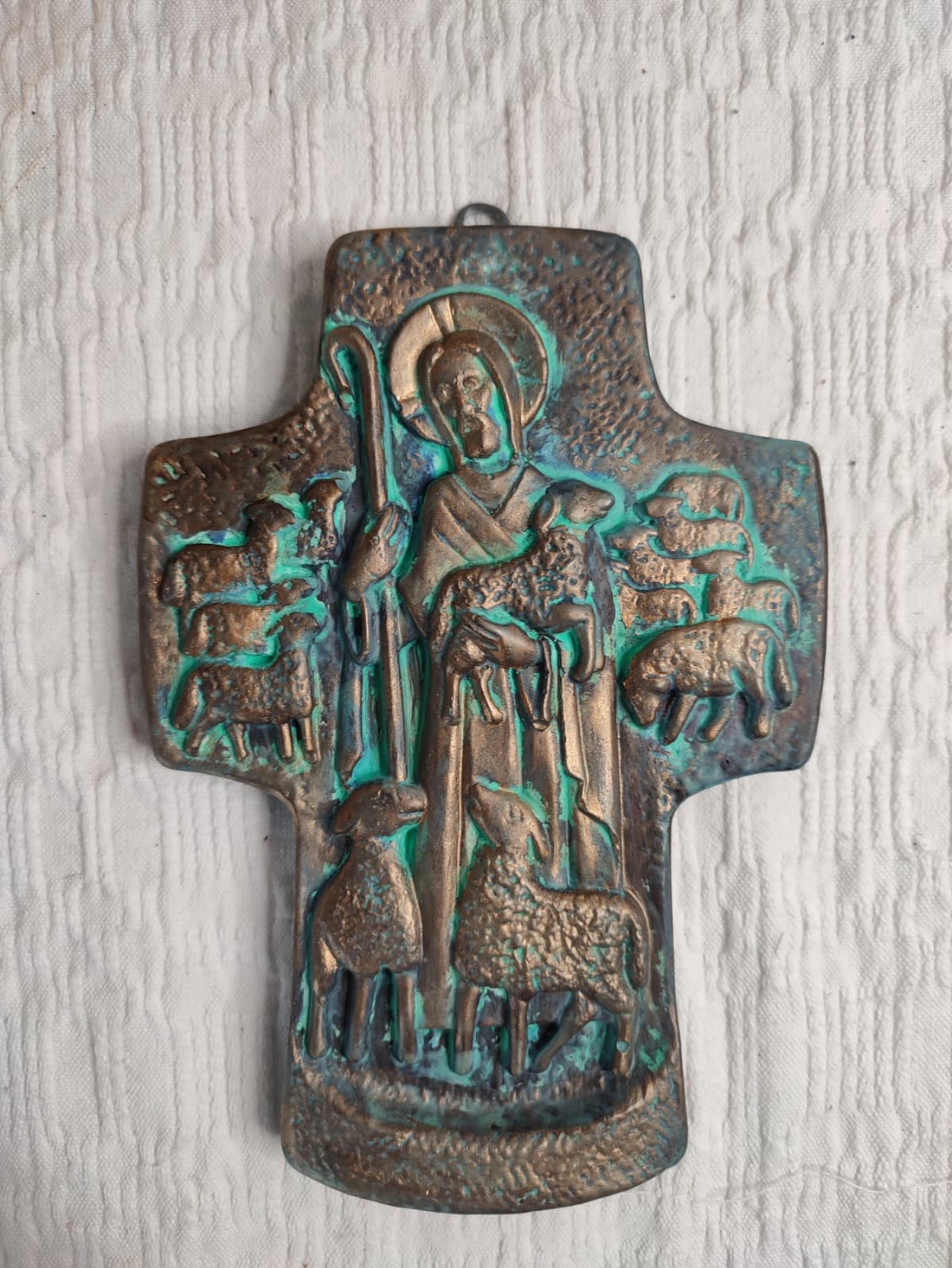 Piesa decorativa-Cruce - crăciun - decorațiuni de crăciun de casă - decor pentru masă de crăciun - Artynos.ro