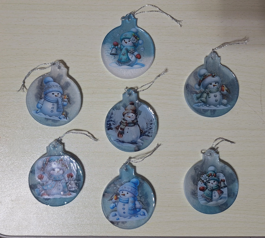 Decorațiuni pentru bradul de Craciun - crăciun - decorațiuni de crăciun de casă - figurine pentru pomul de crăciun - Artynos.ro