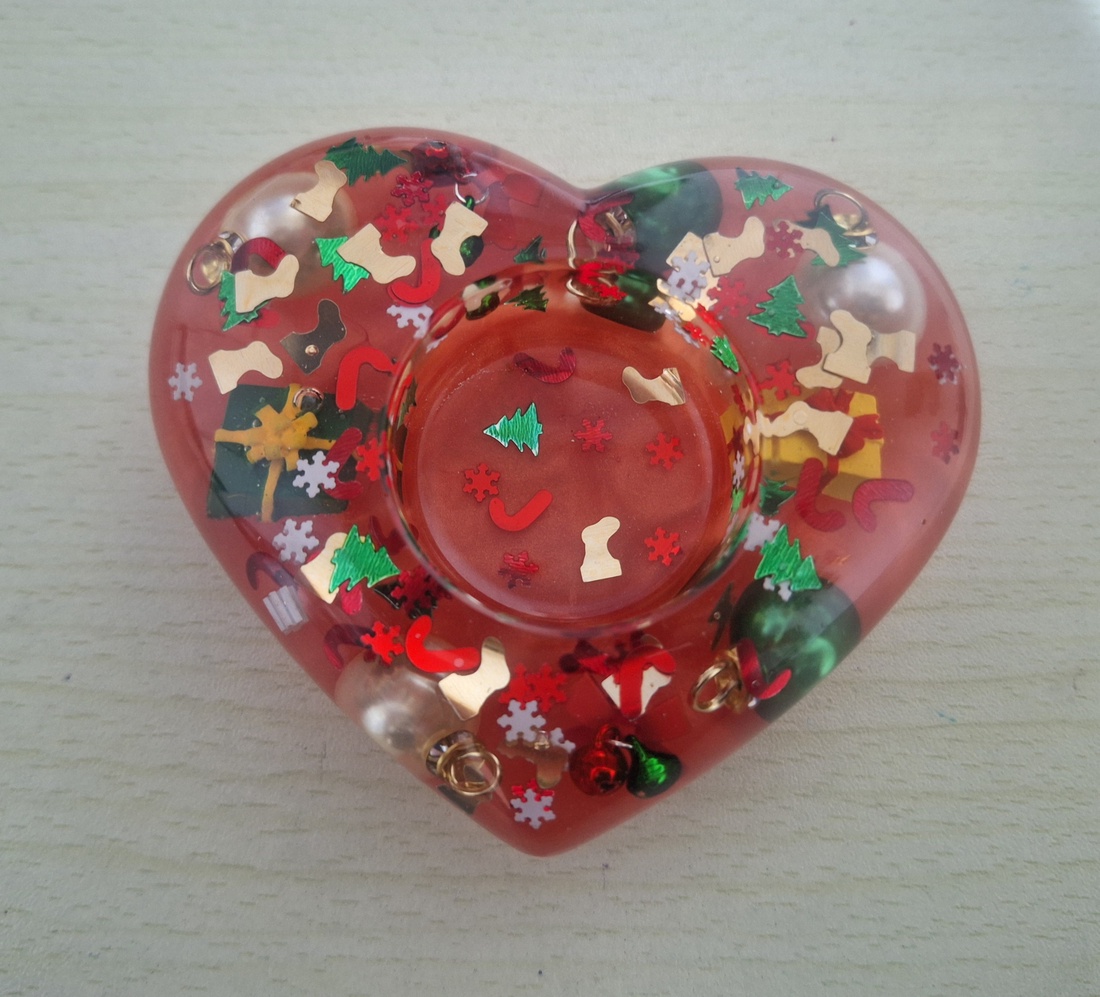 Suport pentru lumanare in forma de inima - casă & stil de viață - lumânări, parfumuri, arome - suport lumânări - Artynos.ro