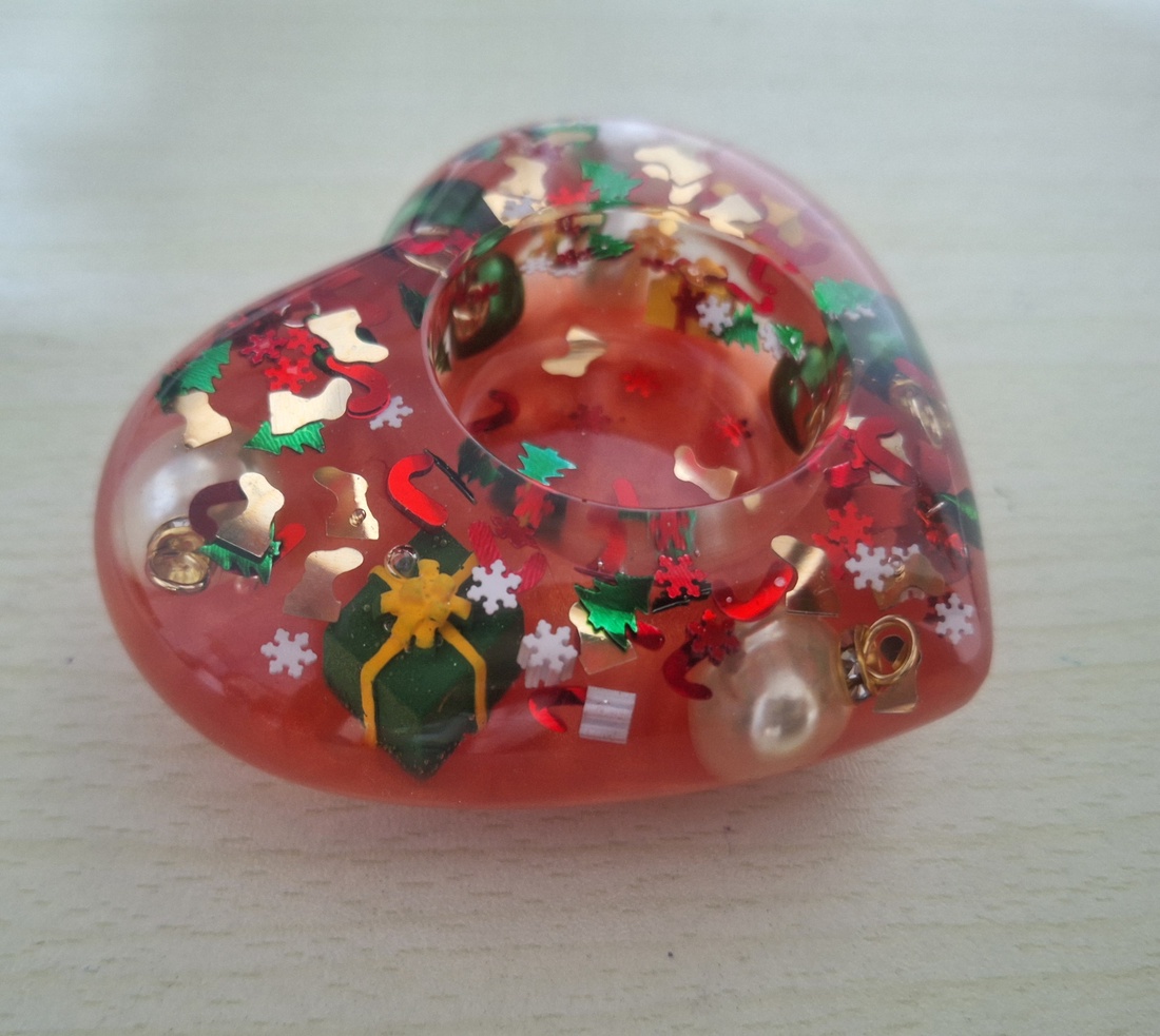 Suport pentru lumanare in forma de inima - casă & stil de viață - lumânări, parfumuri, arome - suport lumânări - Artynos.ro