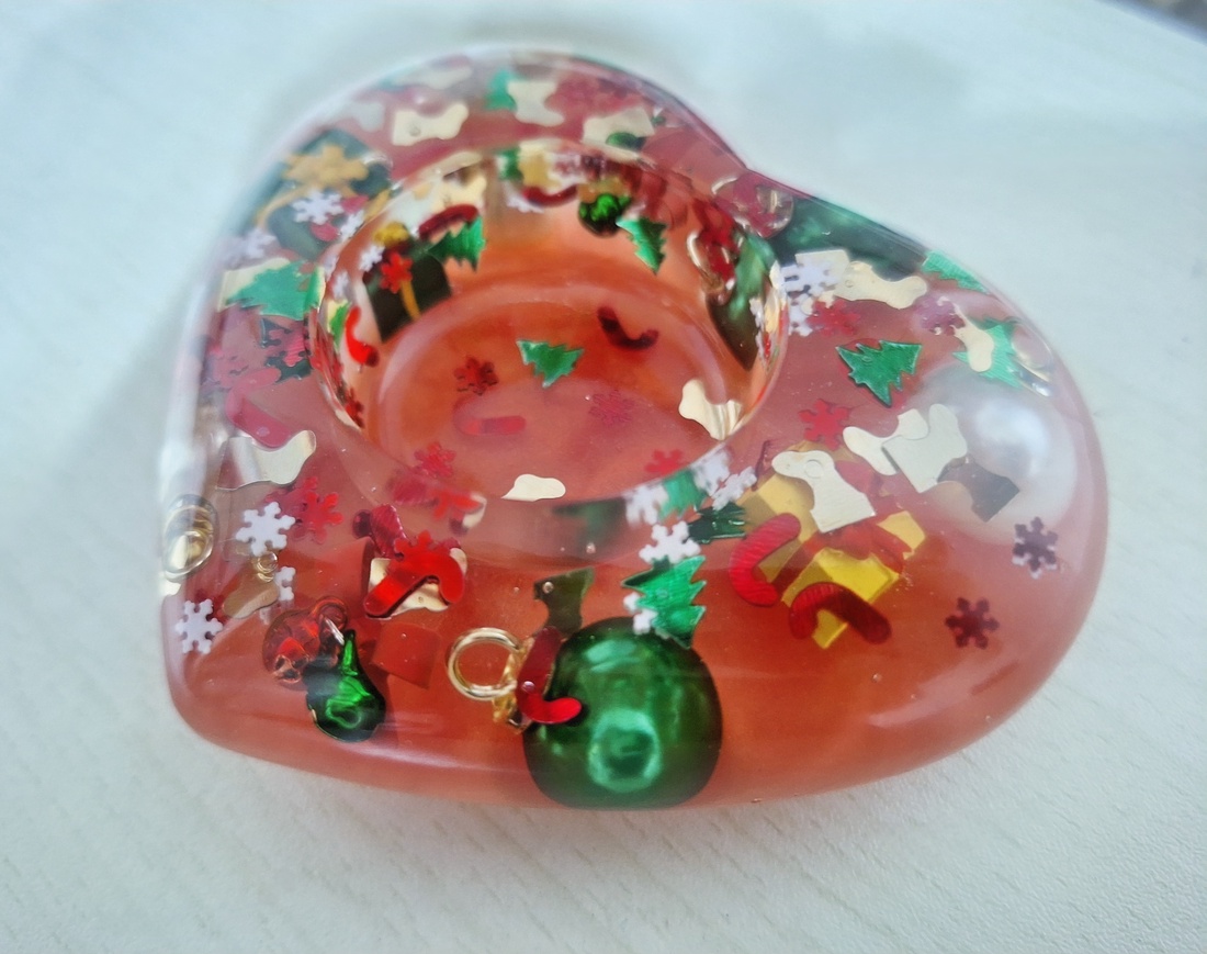 Suport pentru lumanare in forma de inima - casă & stil de viață - lumânări, parfumuri, arome - suport lumânări - Artynos.ro