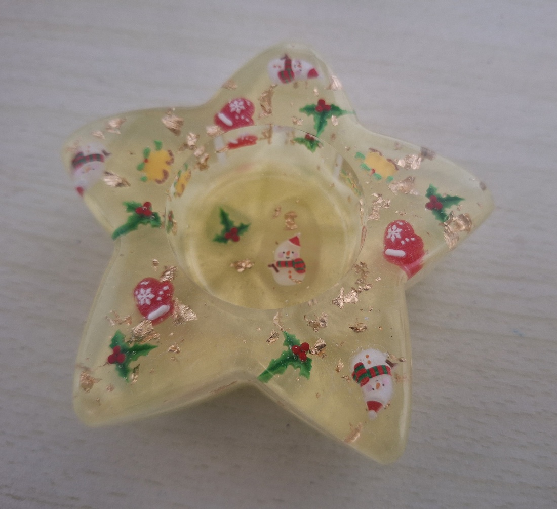 Suport pentru lumanare in forma de steluța - casă & stil de viață - lumânări, parfumuri, arome - suport lumânări - Artynos.ro