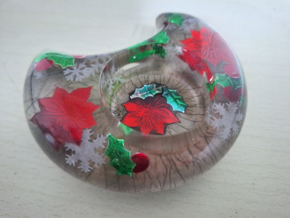 Suport pentru lumanare in forma de semiluna - casă & stil de viață - lumânări, parfumuri, arome - suport lumânări - Artynos.ro