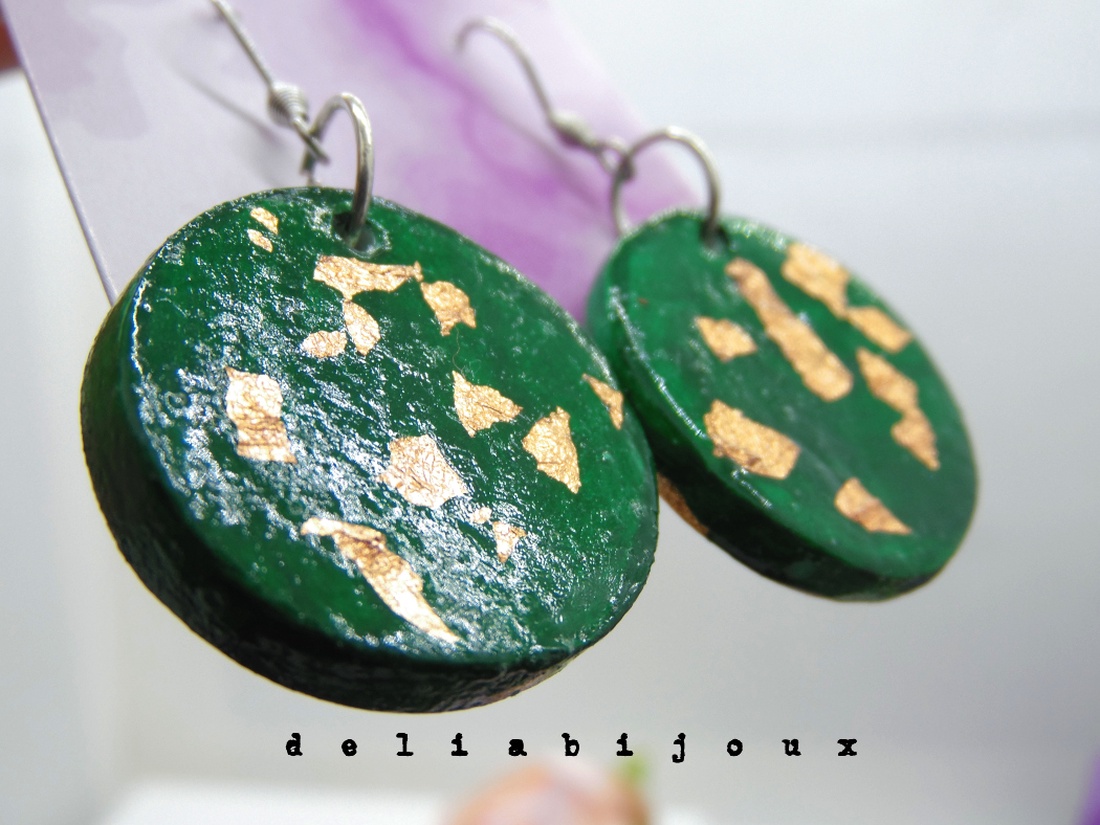 Cercei statement handmade unicat - rotunzi (cod912) - bijuterii - cercei - cercei lungi - Artynos.ro