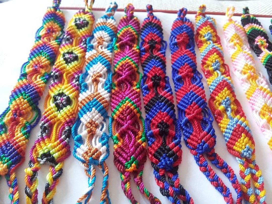 Brațară handmade din bumbac - Bratara Prieteniei - impletita - perfectă pentru un stil lejer, de vară sau festival - bijuterii - brățări - brățări împletite - Artynos.ro