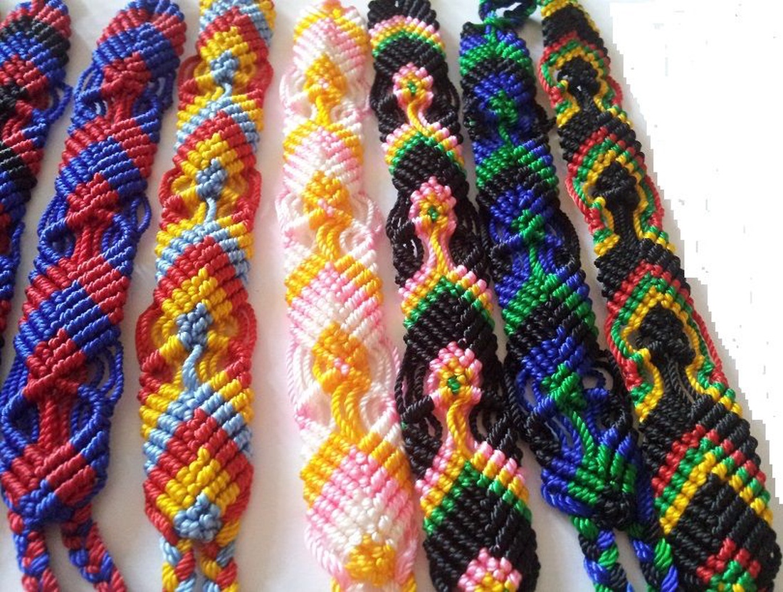 Brațară handmade din bumbac - Bratara Prieteniei - impletita - perfectă pentru un stil lejer, de vară sau festival - bijuterii - brățări - brățări împletite - Artynos.ro