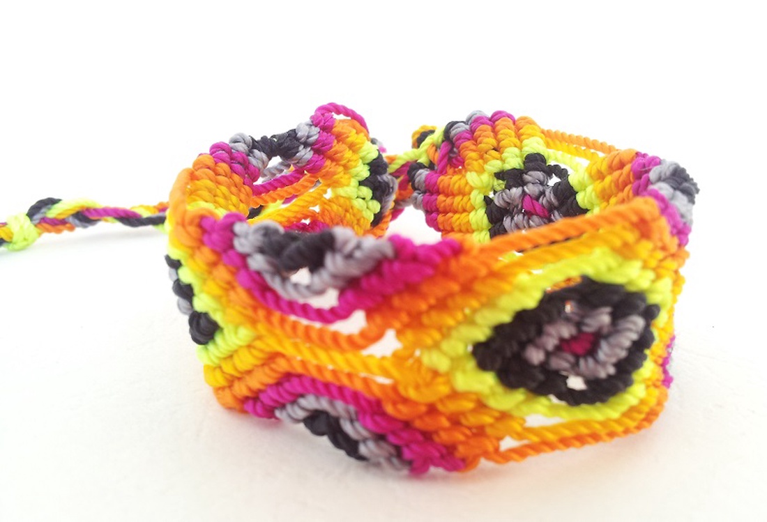 Brațară handmade din bumbac - Bratara Prieteniei - impletita - perfectă pentru un stil lejer, de vară sau festival - bijuterii - brățări - brățări împletite - Artynos.ro