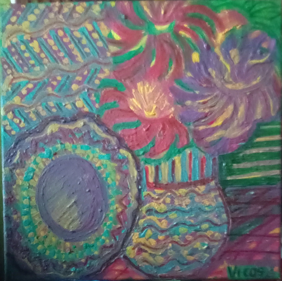 Natura statica  - arte vizuale și accesorii  - picturi - pictură acrilică - Artynos.ro