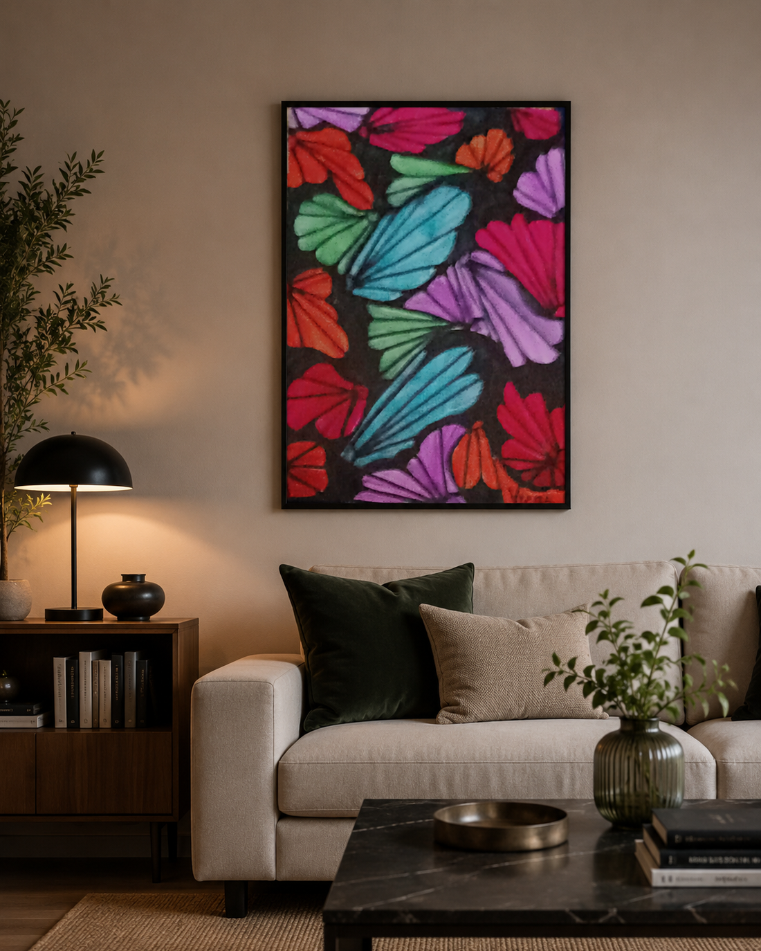 Flori  - arte vizuale și accesorii  - grafică, ilustrație - alte desene - Artynos.ro