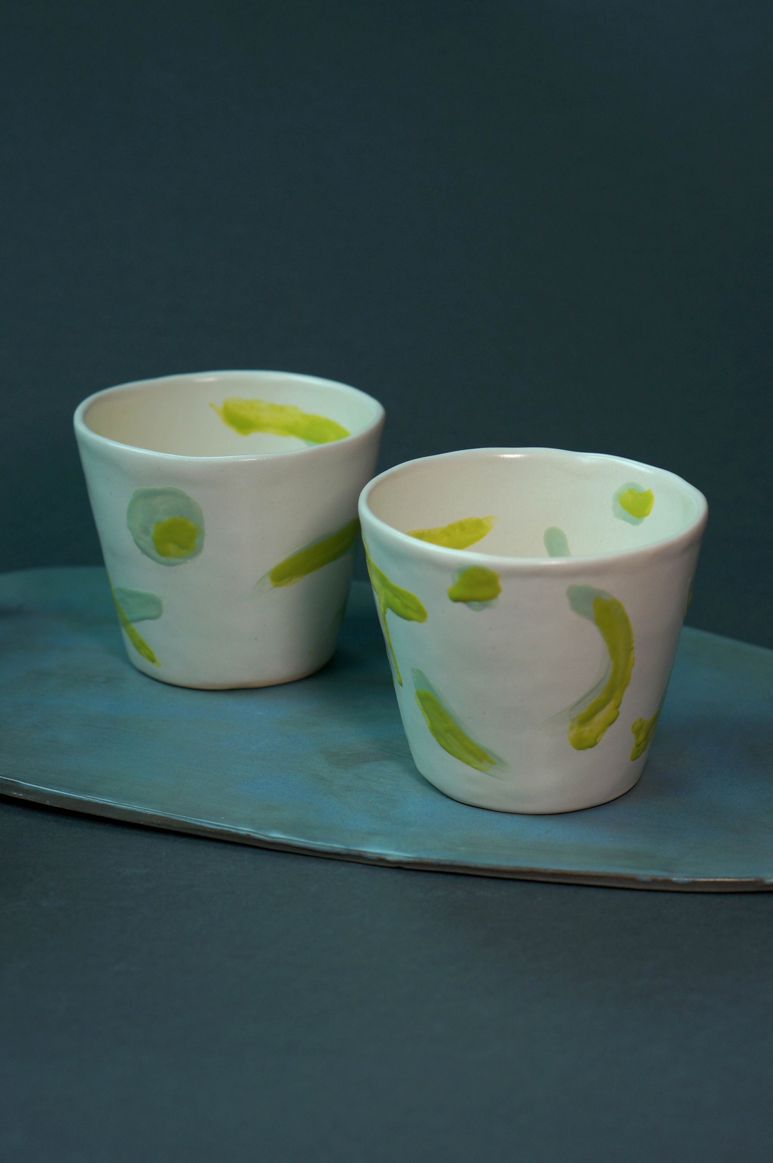 Set cani din ceramica  - casă & stil de viață - echipamente de bucătărie - accesorii de servire - căni - Artynos.ro