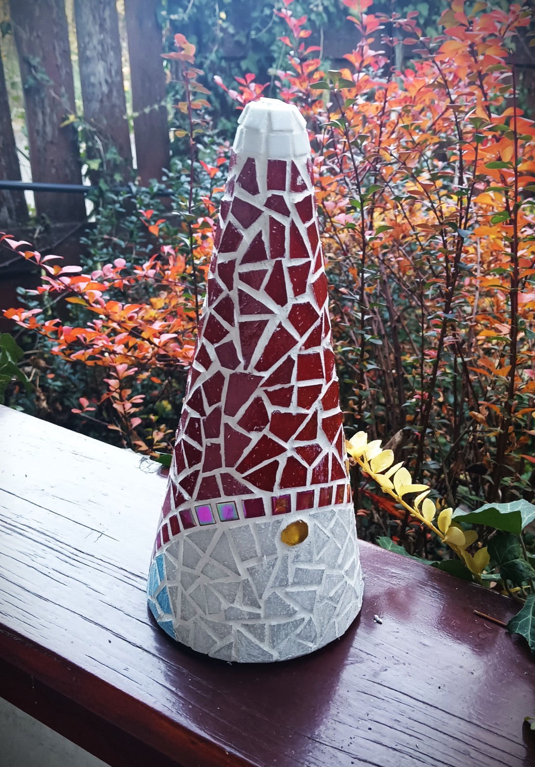 Mozaic Moș Crăciun decor - decorațiuni de Crăciun realizate manual pentru interior și exterior - crăciun - cadouri de moș crăciun - cadouri de moș crăciun - Artynos.ro