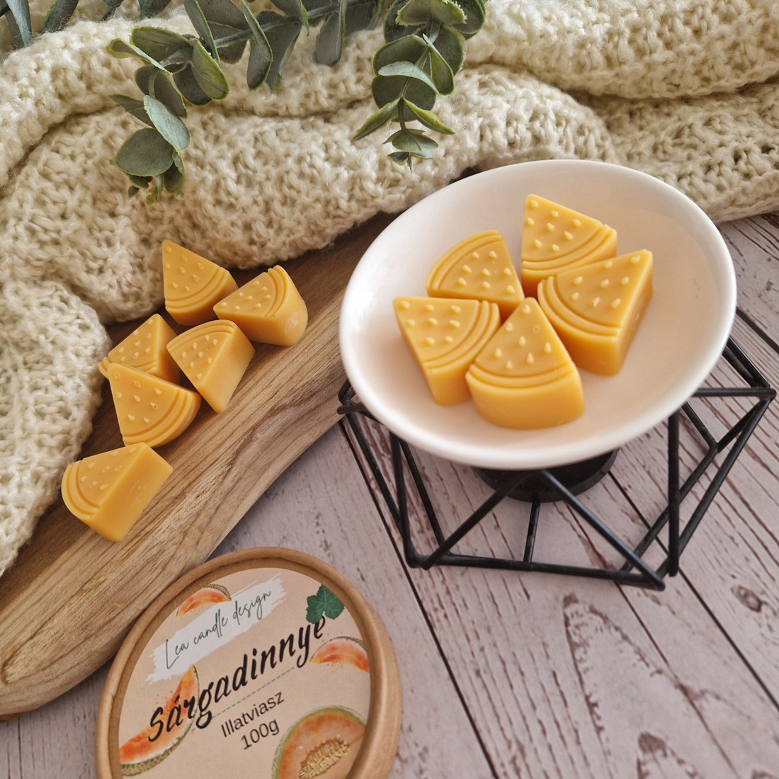 Ceară de parfum Cantaloupe -  - Artynos.ro