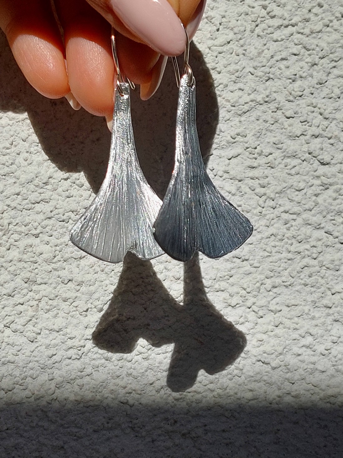 Cercei speciali GINKGO BILOBA din aluminiu -  - Artynos.ro Cercei speciali GINKGO BILOBA din aluminiu -  - Artynos.ro