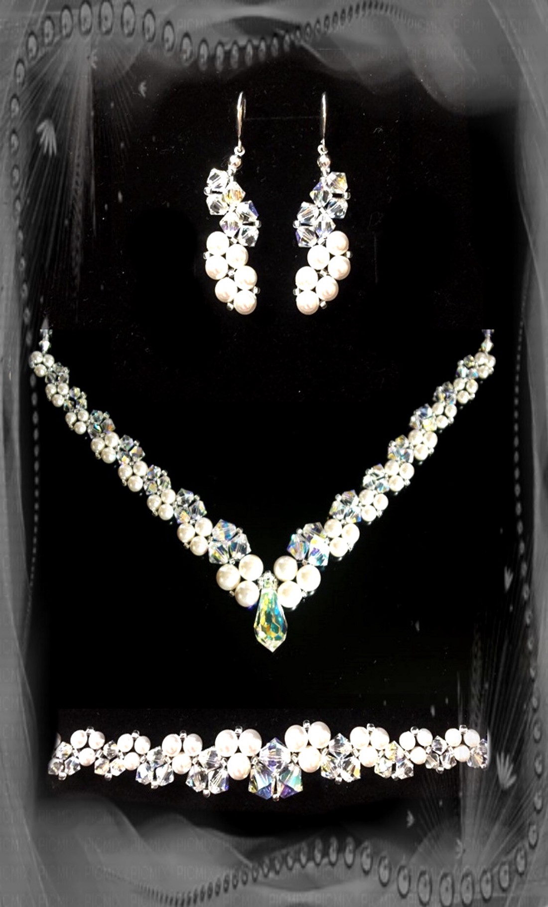 Nunta, mireasa, set de bijuterii casual, cristal swarovski SSZ-ESW01-1 - - Artynos.ro Nunta, mireasa, set de bijuterii casual, cristal swarovski SSZ-ESW01-1 - - Artynos.ro