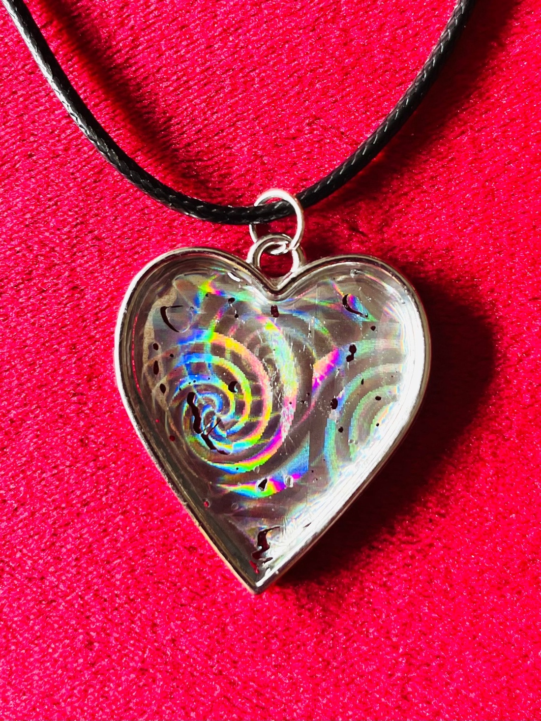 Sparkly Heart - bijuterii - coliere - coliere cu pandative - Artynos.ro