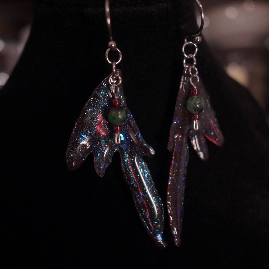 Cercei Aripi Zână - bijuterii - cercei - cercei lungi - Artynos.ro