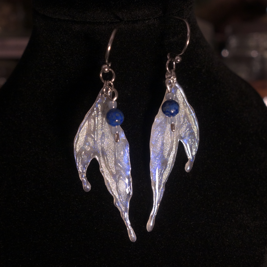 Cercei Aripi Zână - bijuterii - cercei - cercei lungi - Artynos.ro