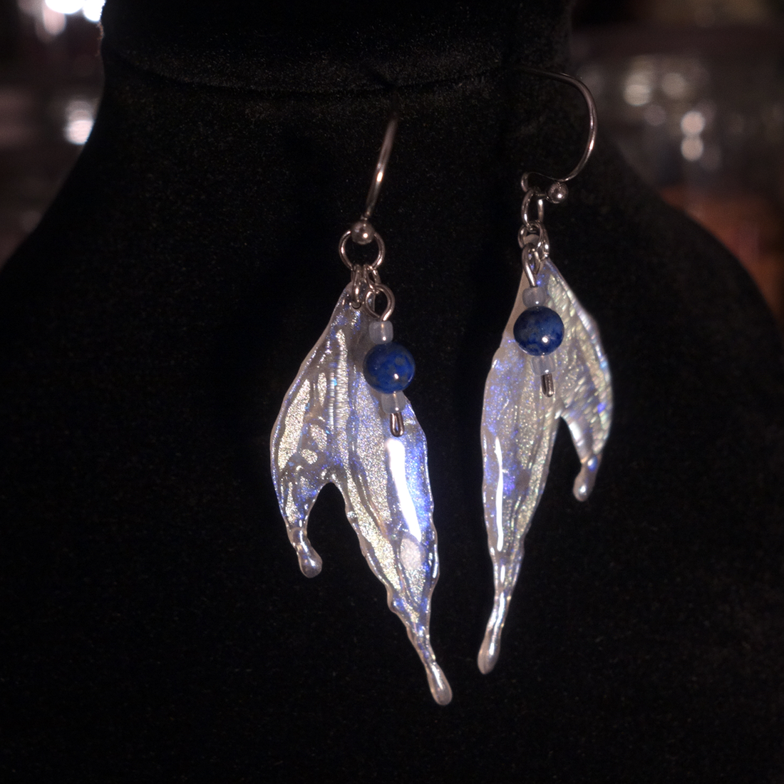 Cercei Aripi Zână - bijuterii - cercei - cercei lungi - Artynos.ro