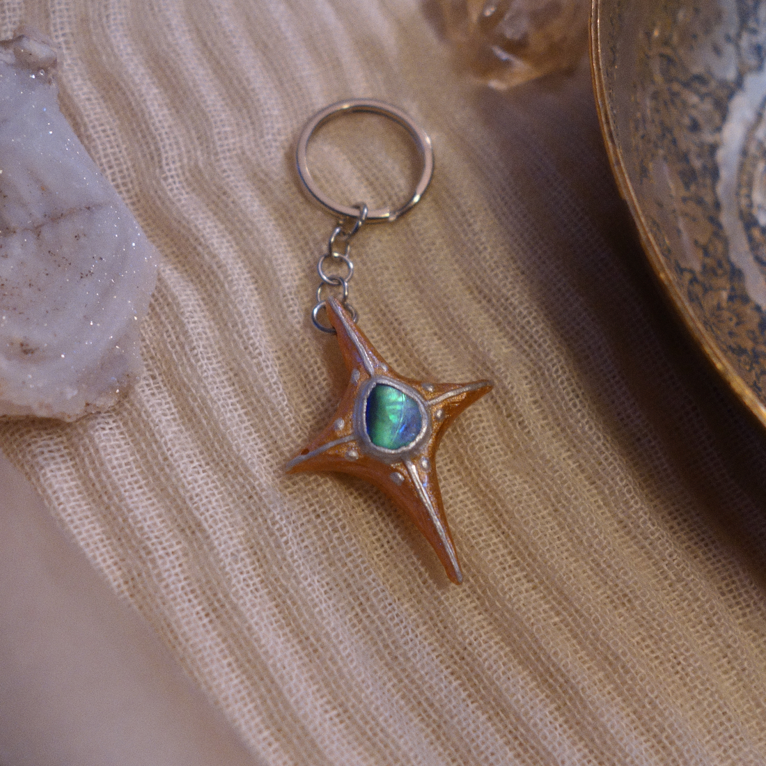 Breloc Stea - genți și portofele - accesorii genți - breloc - Artynos.ro