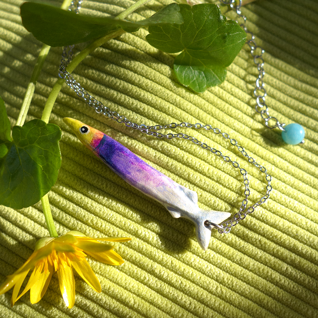 Colier Peștișor - bijuterii - coliere - coliere cu pandative - Artynos.ro