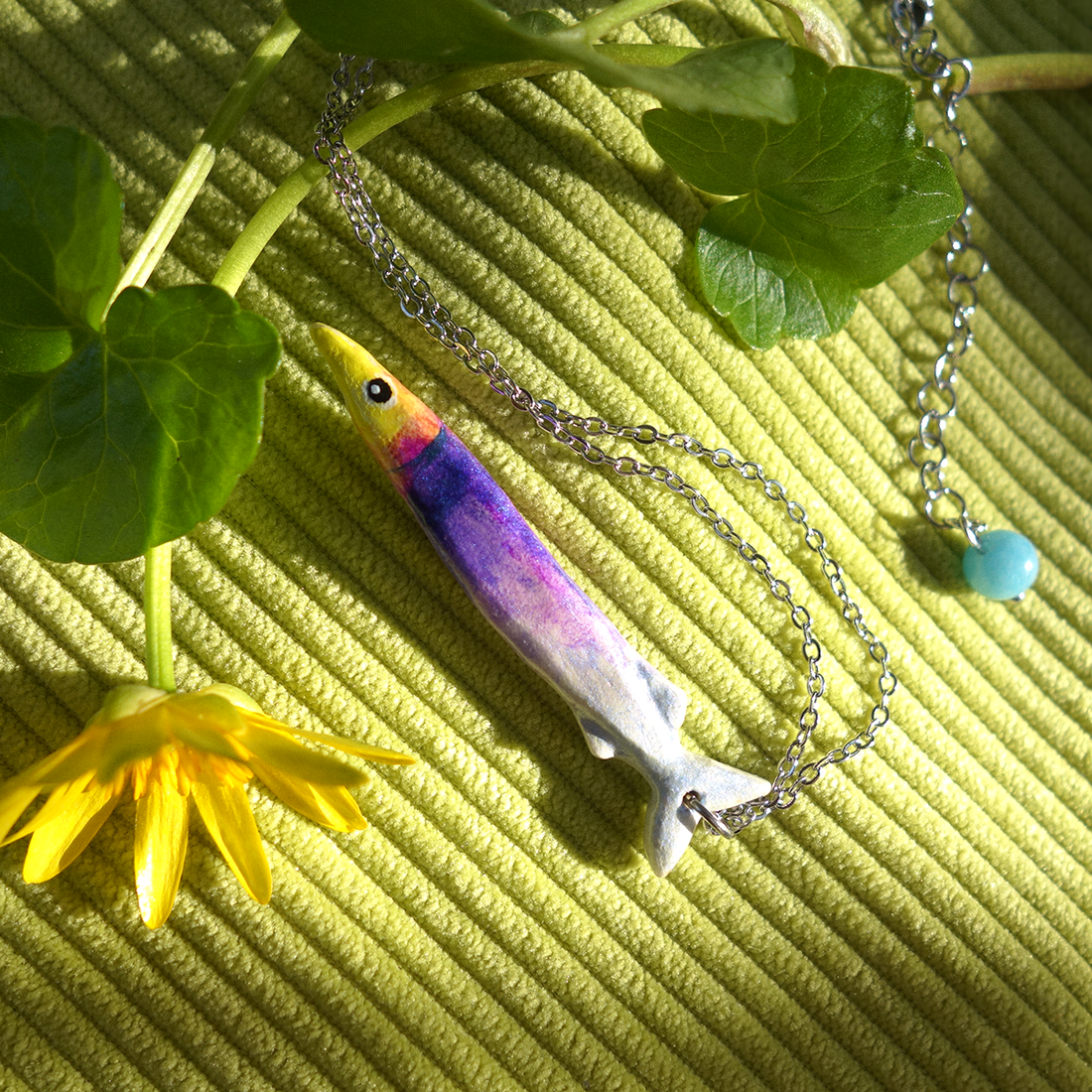 Colier Peștișor - bijuterii - coliere - coliere cu pandative - Artynos.ro