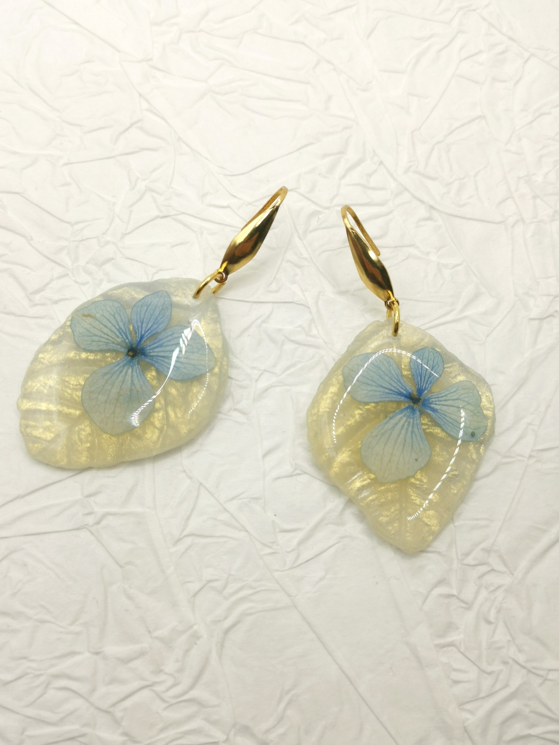 Cercei frunzulite - bijuterii - cercei - Artynos.ro