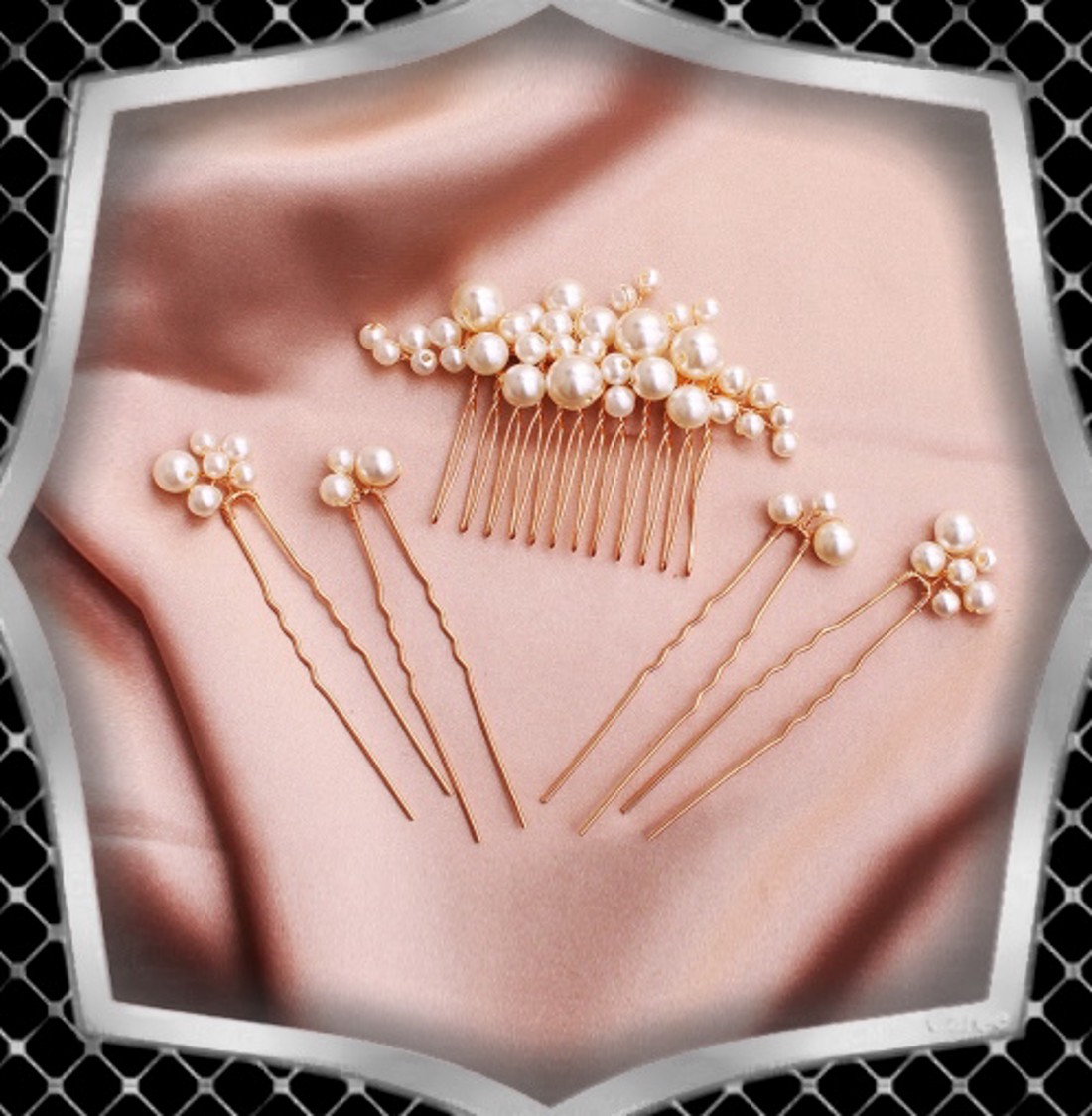 Bijuterii, ornamente de păr, catarame de păr: nuntă, mireasă, ornamente de păr casual, ES-H-SZ01 set de 5 - accesorii nuntă - ornamente de păr de nuntă - ornamente de păr mireasă - Artynos.ro Bijuterii, ornamente de păr, catarame de păr: nuntă, mireasă, ornamente de păr casual, ES-H-SZ01 set de 5 - accesorii nuntă - ornamente de păr de nuntă - ornamente de păr mireasă - Artynos.ro