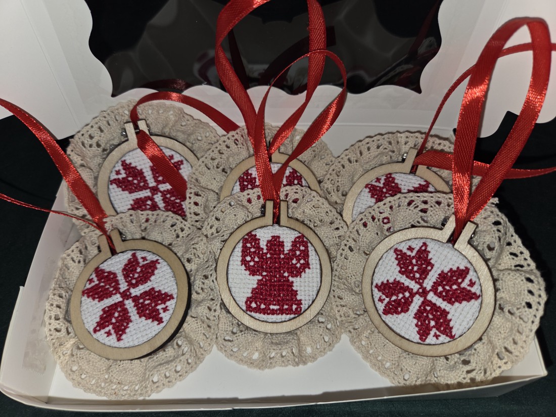 Set de ornamente pentru pomul de Crăciun -  - Artynos.ro