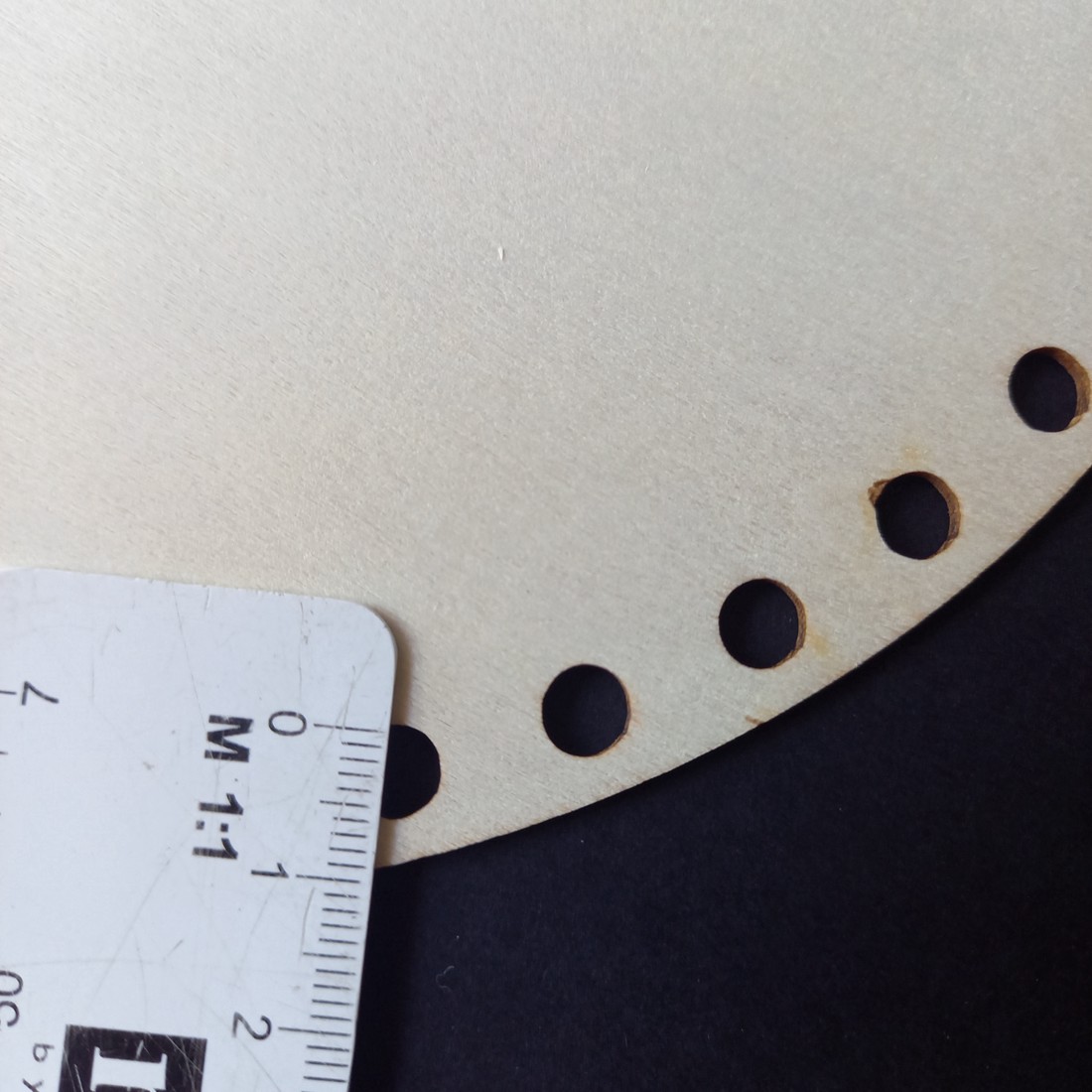 20 cm Material decorativ din lemn natural, potrivit pentru croșetat   -  - Artynos.ro